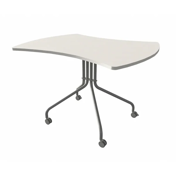 Table-Ginkgo-design-GENIUS-MUNDI-Aluminium-Blanc
