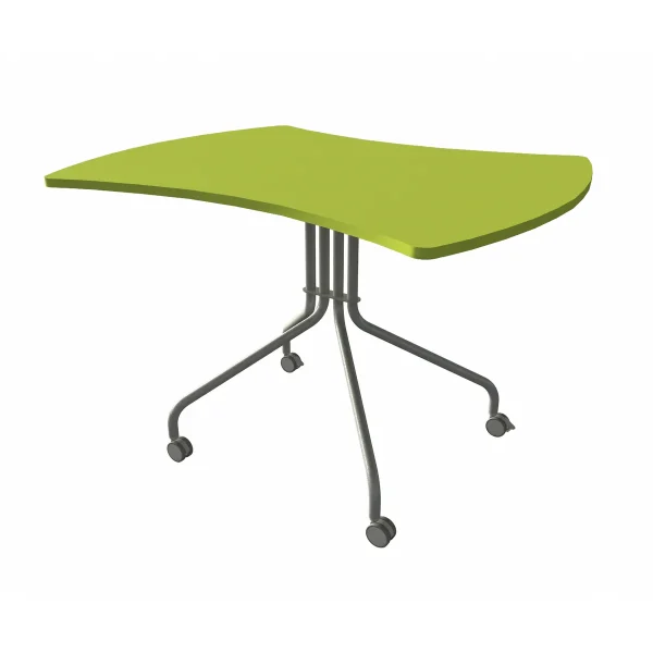 Table-Ginkgo-design-GENIUS-MUNDI-Aluminium-Vert