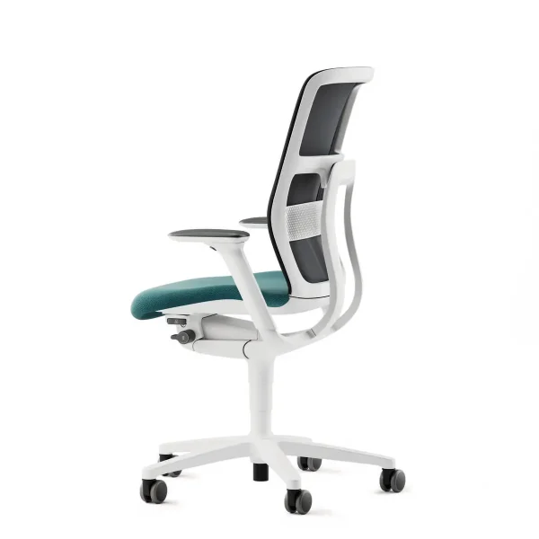 Fauteuil-Bureau-AT-blanc-turquoise-noir
