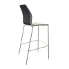 Tabouret-design-Kalea-bicolore-Gris