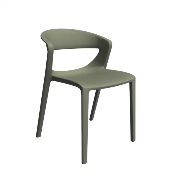 Chaise design Kicca One - Vert saulge 2025