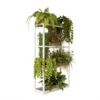 Etagère Tilia design by GENIUS MUNDI Blanc plantes 3