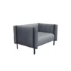 Fauteuil Pinch 9080 - Poix Noir - Medley 66008