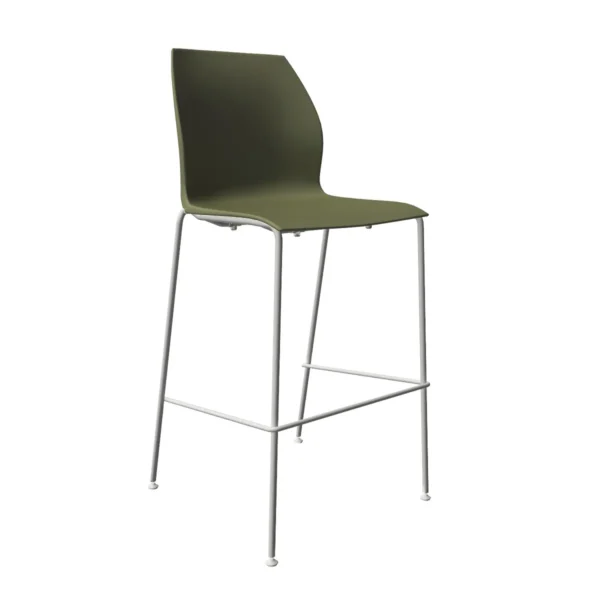 Tabouret design Kalea Monocolore - Vert olive New 2025